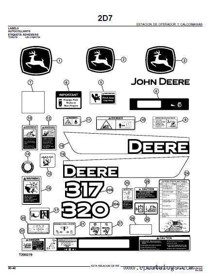 john deere 320 skid steer horn button|john deere parts diagram.